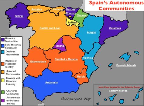 Autonomous communities of Spain .